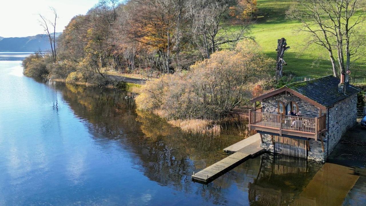 Duke Of Portland Boathouse On The Shore Of Lake Ullswater Ideal For A Romantic Break Pooley Bridge Exterior foto