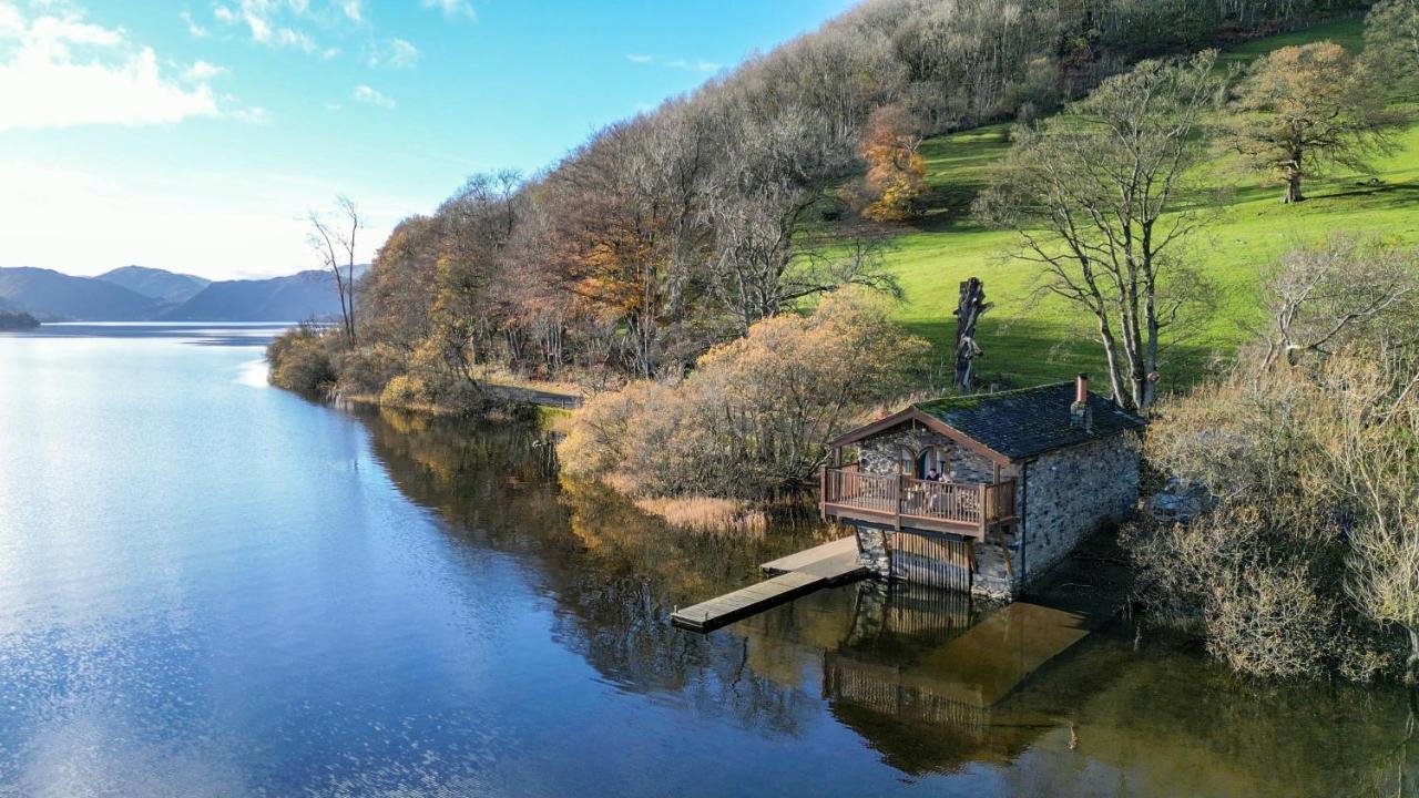 Duke Of Portland Boathouse On The Shore Of Lake Ullswater Ideal For A Romantic Break Pooley Bridge Exterior foto